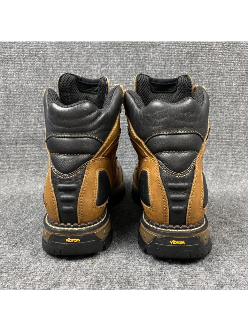 Red Wing Boots Mens 9D Sample Not For Resale Brown Nubuck 6" Waterproof Vibram - Picture 14 of 16